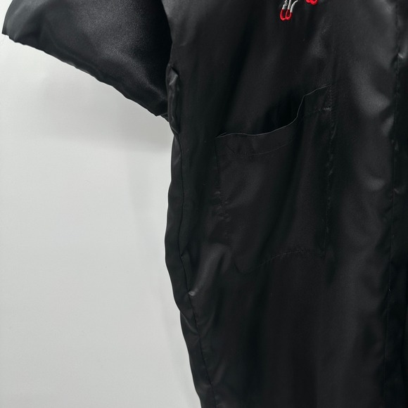 Vintage Uahong Mei Asian Satin Kimono Robe Size XL No Belt Embroidered Dragon - Picture 5 of 13